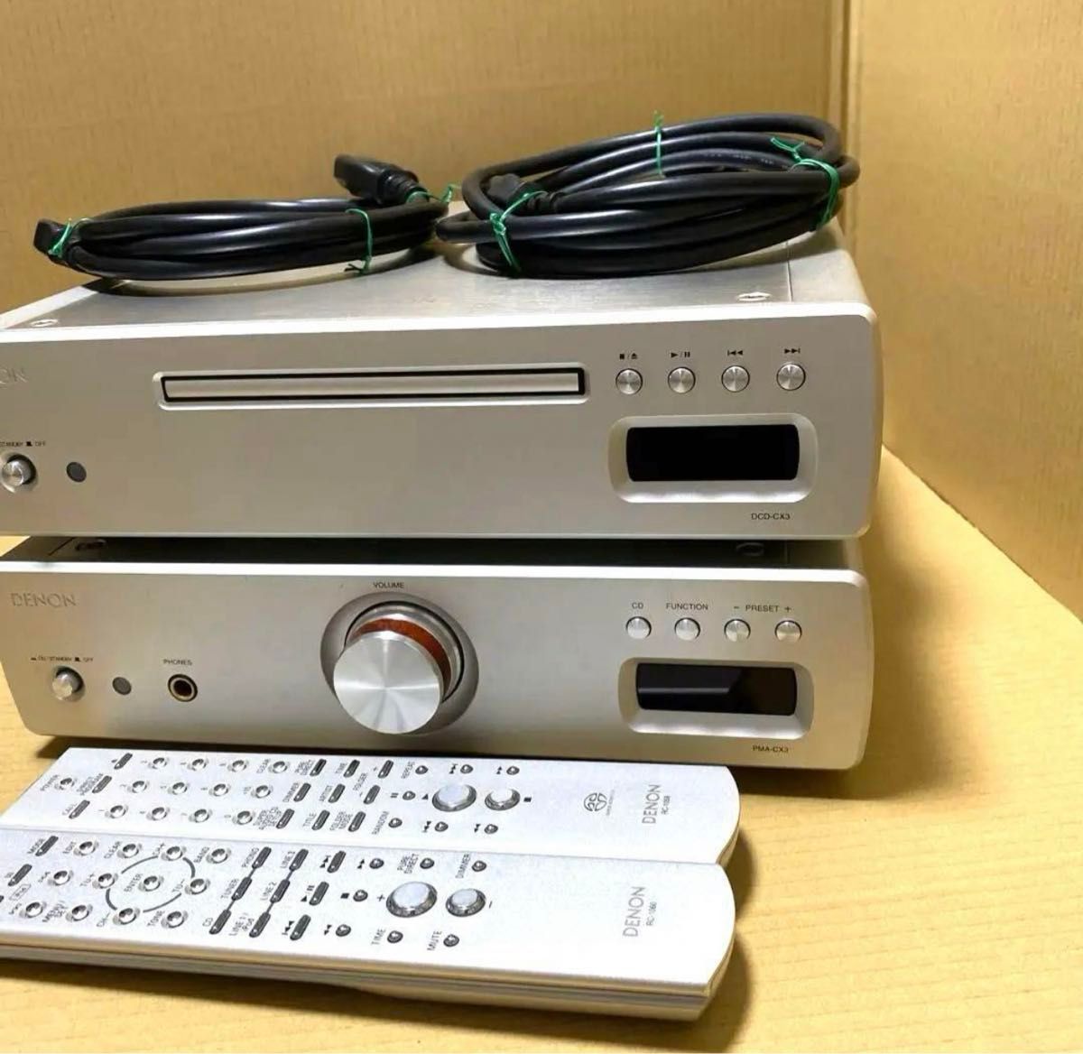 DENON DCD-CX3 / PMA-CX3 セット|Yahoo!フリマ(旧PayPayフリマ) DENON DCD-CX3 / PMA-CX3 セット|Yahoo!フリマ(旧PayPayフリマ)