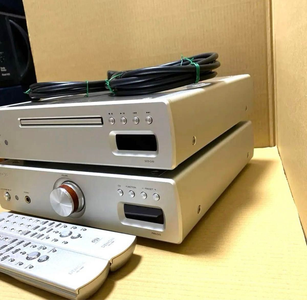 DENON DCD-CX3 / PMA-CX3 セット|Yahoo!フリマ(旧PayPayフリマ) DENON DCD-CX3 / PMA-CX3 セット|Yahoo!フリマ(旧PayPayフリマ)