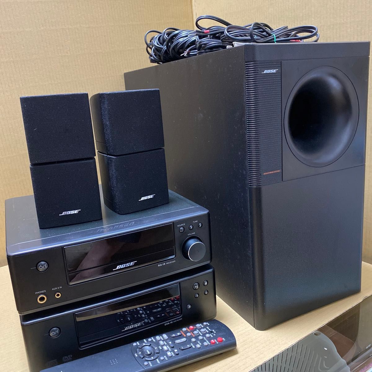 BOSE スピーカー AM-5 RA-18 DVA-18 - スピーカー BOSE スピーカー AM-5 RA-18 DVA-18 - スピーカー