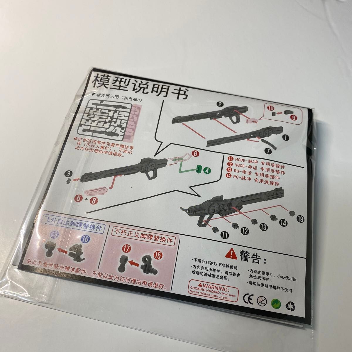 ガンダムSEEDFREEDOM【HG・RG対応 コンパス配備レールガン】×3個 ガンダムSEEDFREEDOM【HG・RG対応 コンパス配備レールガン】×3個