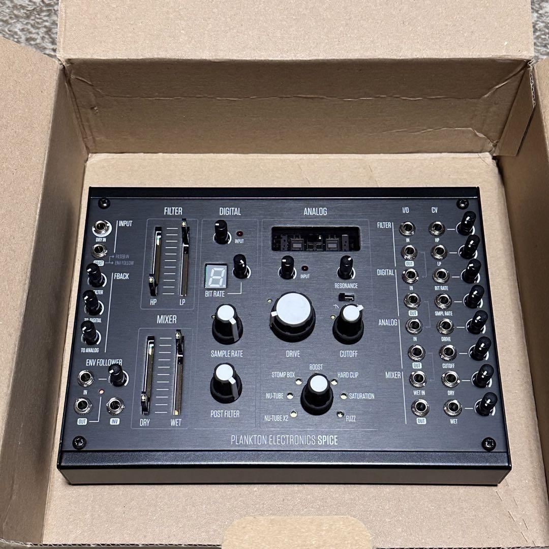日本未発売!Plankton Electronics Spice Desktop 音源モジュール 日本未発売!Plankton Electronics Spice Desktop 音源モジュール