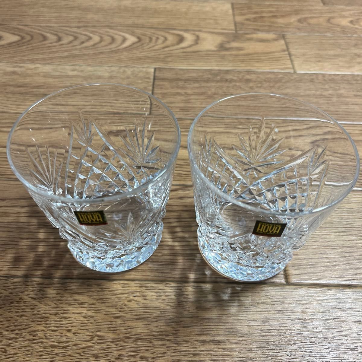 昭和レトロ ヴィンテージ HOYA オンザロックグラス HOYA 昭和レトロ ヴィンテージ HOYA オンザロックグラス HOYA