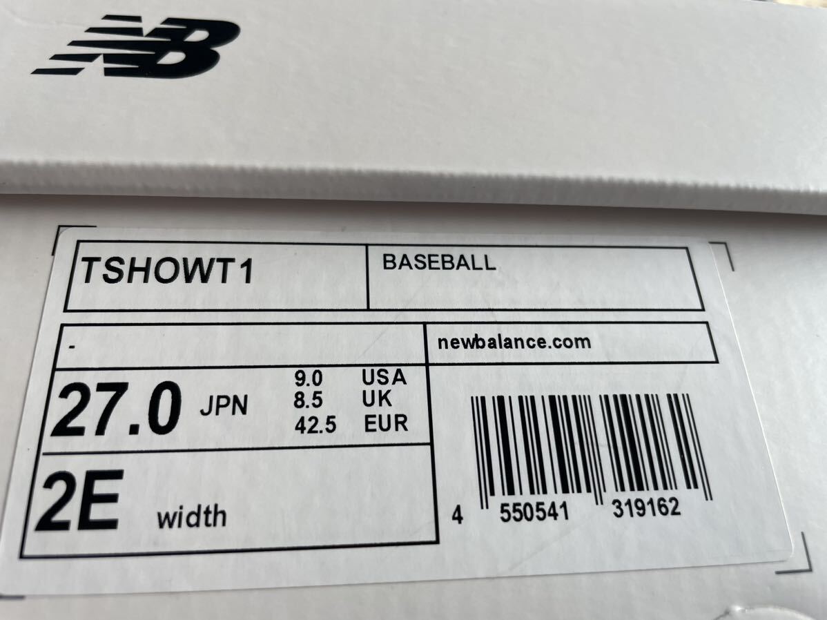 新品未使用 new balance Ohtani v1 Turf WT1 大谷翔平 TSHOWT1 新品未使用 new balance Ohtani v1 Turf WT1 大谷翔平 TSHOWT1