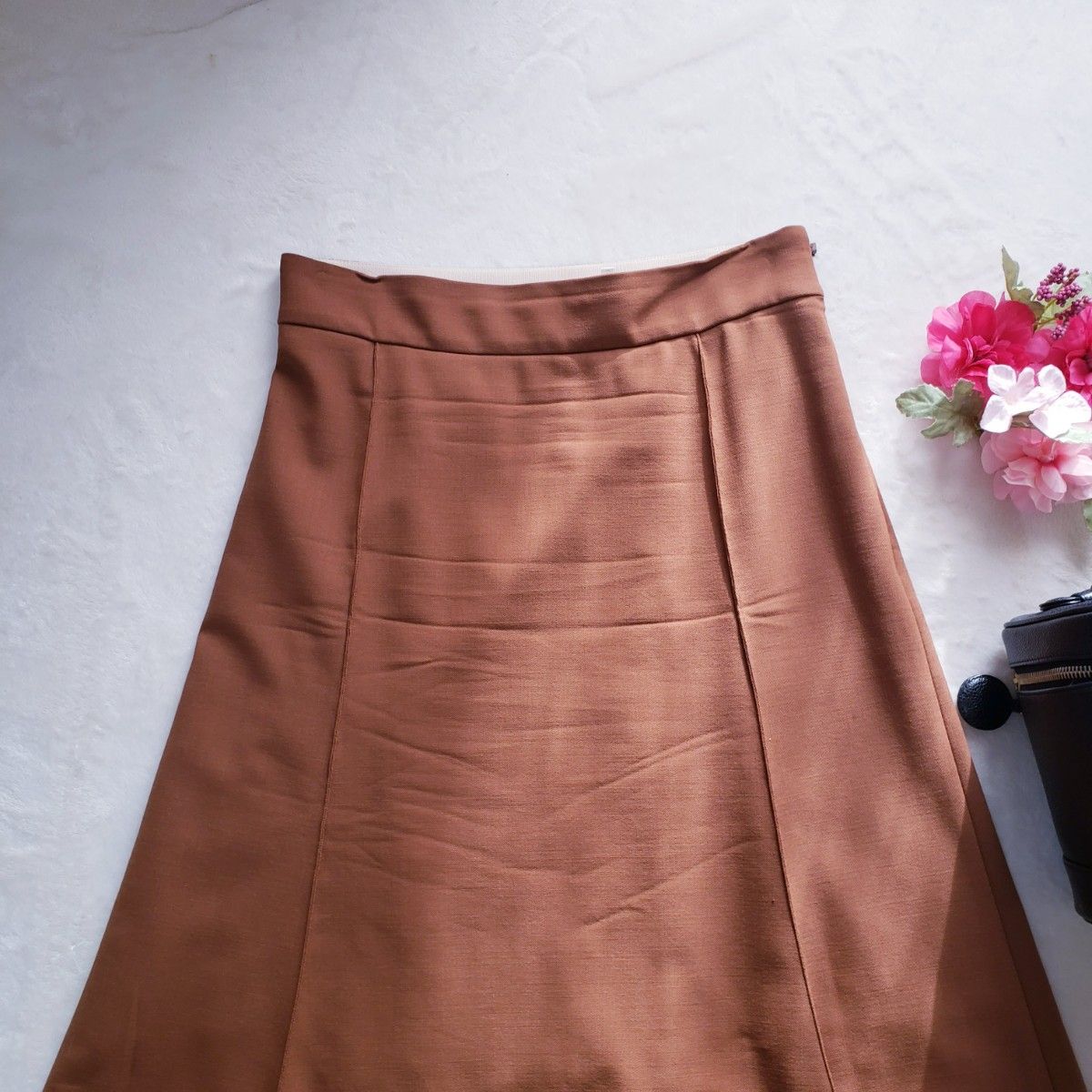美品 Chloe クロエ ハイウエスト ロングスカート シルク100% A 美品 Chloe クロエ ハイウエスト ロングスカート シルク100% A