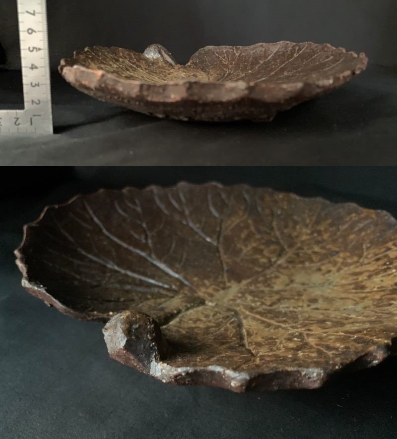 其中窯 河村又次郎氏 灰釉 鉢 其中窯 河村又次郎 作 灰釉 富貴鉢 共箱 菓子鉢 菓子器 骨董|陶芸