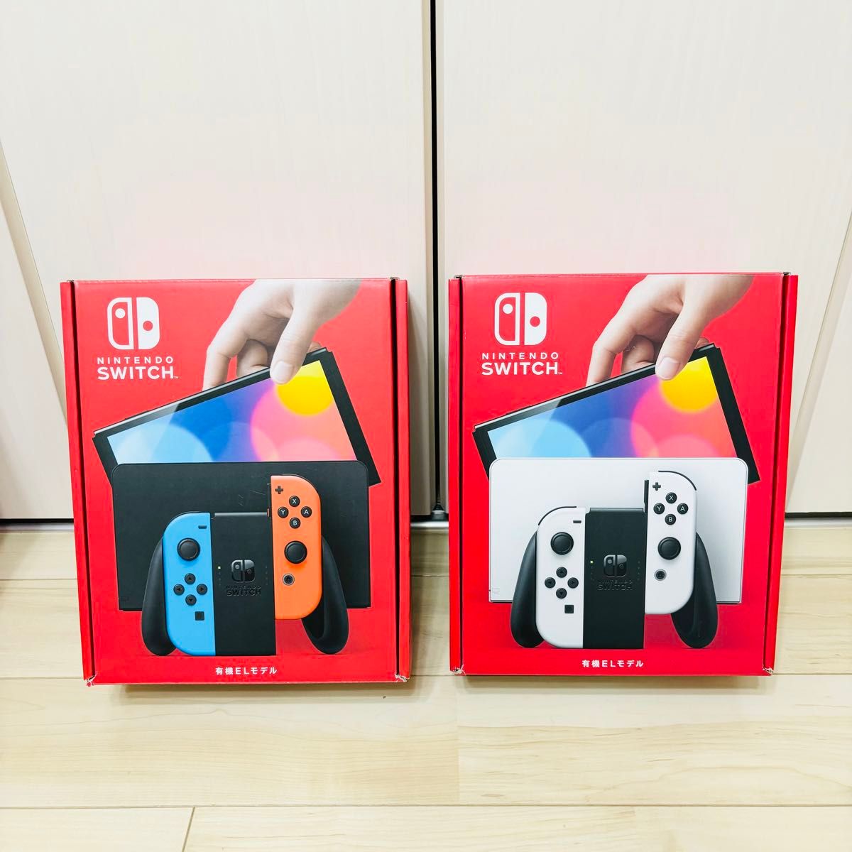 未使用】2台セット 有機EL Nintendo Switch ニンテンドー 未使用】2台セット 有機EL Nintendo Switch ニンテンドー
