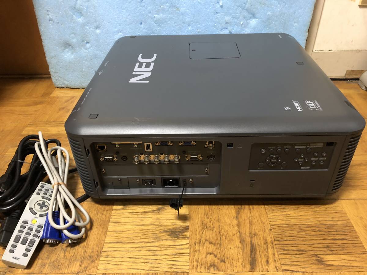 NEC projector NP-PX700WJD high luminance 7000 lumen HDMI correspondence Display Port correspondence .. size 40-500 type 