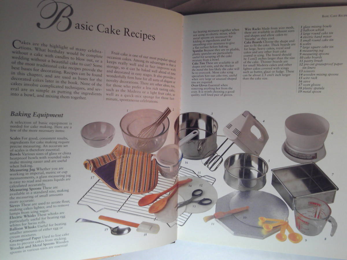 英語/料理「ケーキデコレーション大全/Complete Cake Decorating」Angela Nilsen他著 _画像5