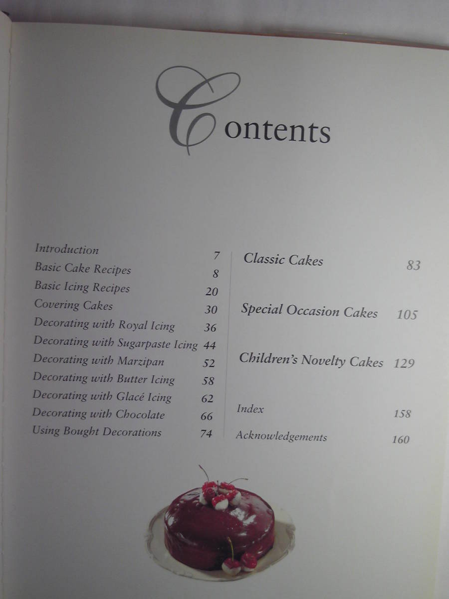 英語/料理「ケーキデコレーション大全/Complete Cake Decorating」Angela Nilsen他著 _画像4