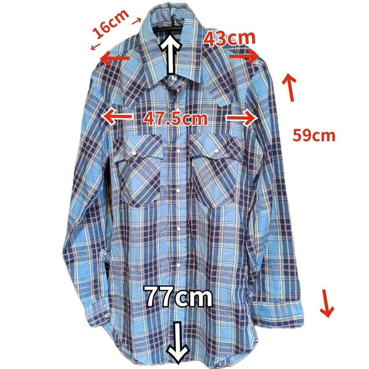 70s・80s リーバイス チェック柄ウエスタンシャツ made in U S A 70s・80s リーバイス チェック柄ウエスタンシャツ made in U S A