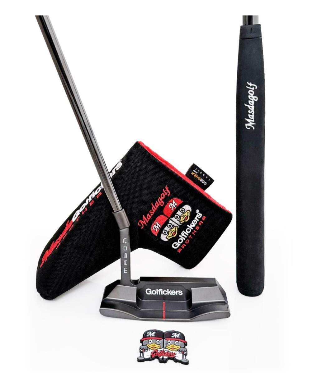 マスダゴルフ × Golfickers Putter -Black Set ゴルフィッカーズ マスダゴルフ × Golfickers Putter -Black Set ゴルフィッカーズ