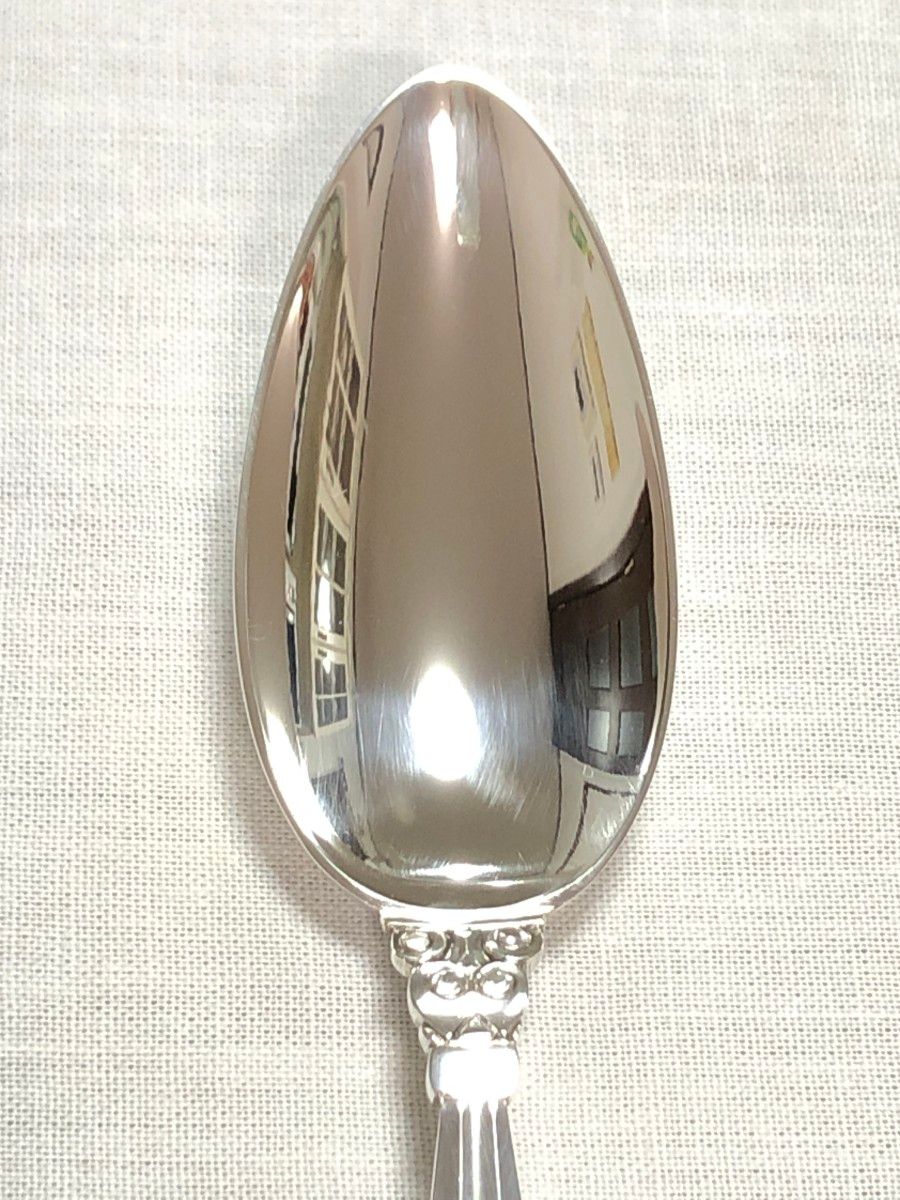 美品 ジョージジェンセン ACORN ティースプーン 純銀カトラリー 美品 ジョージジェンセン ACORN ティースプーン 純銀カトラリー