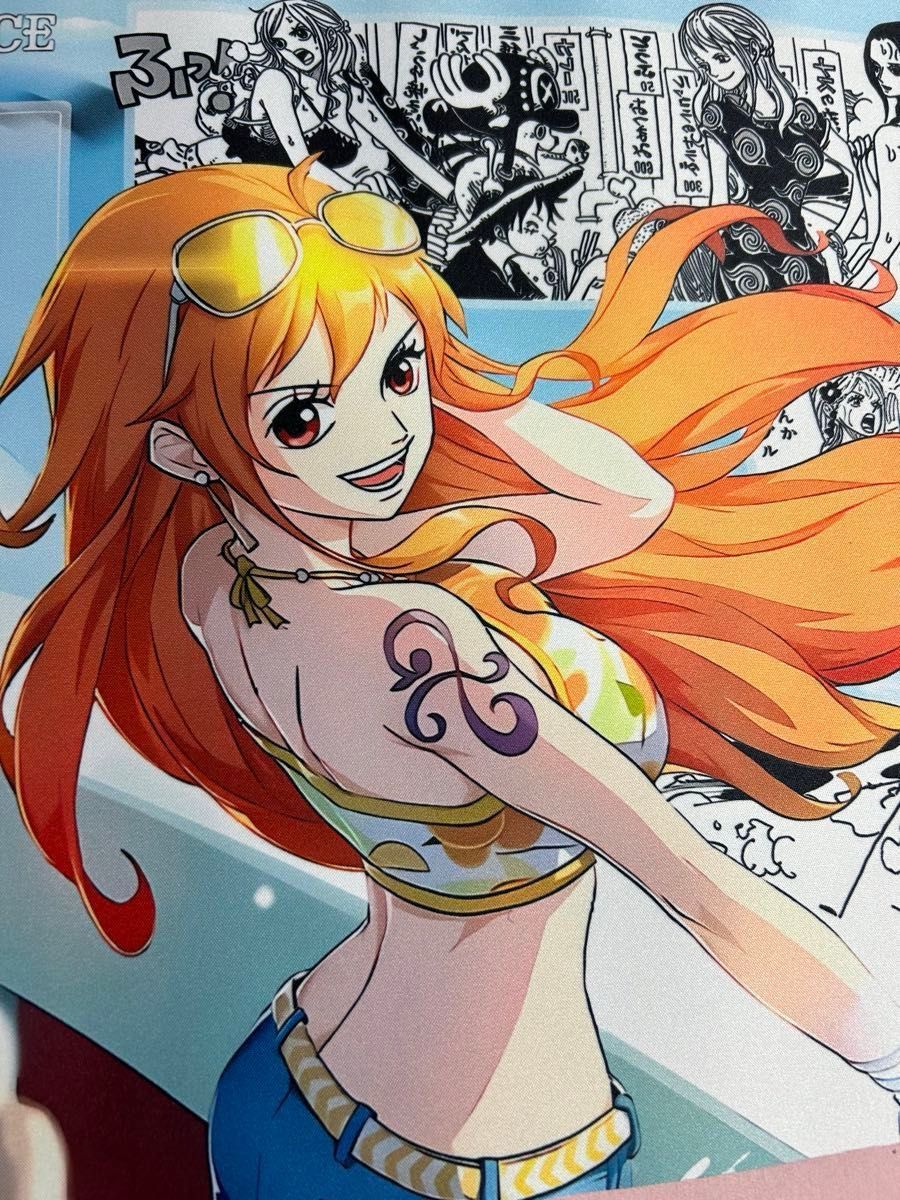 新品未使用 ナミデザインプレイマット ワンピースカードゲーム 新品未使用 ナミデザインプレイマット ワンピースカードゲーム