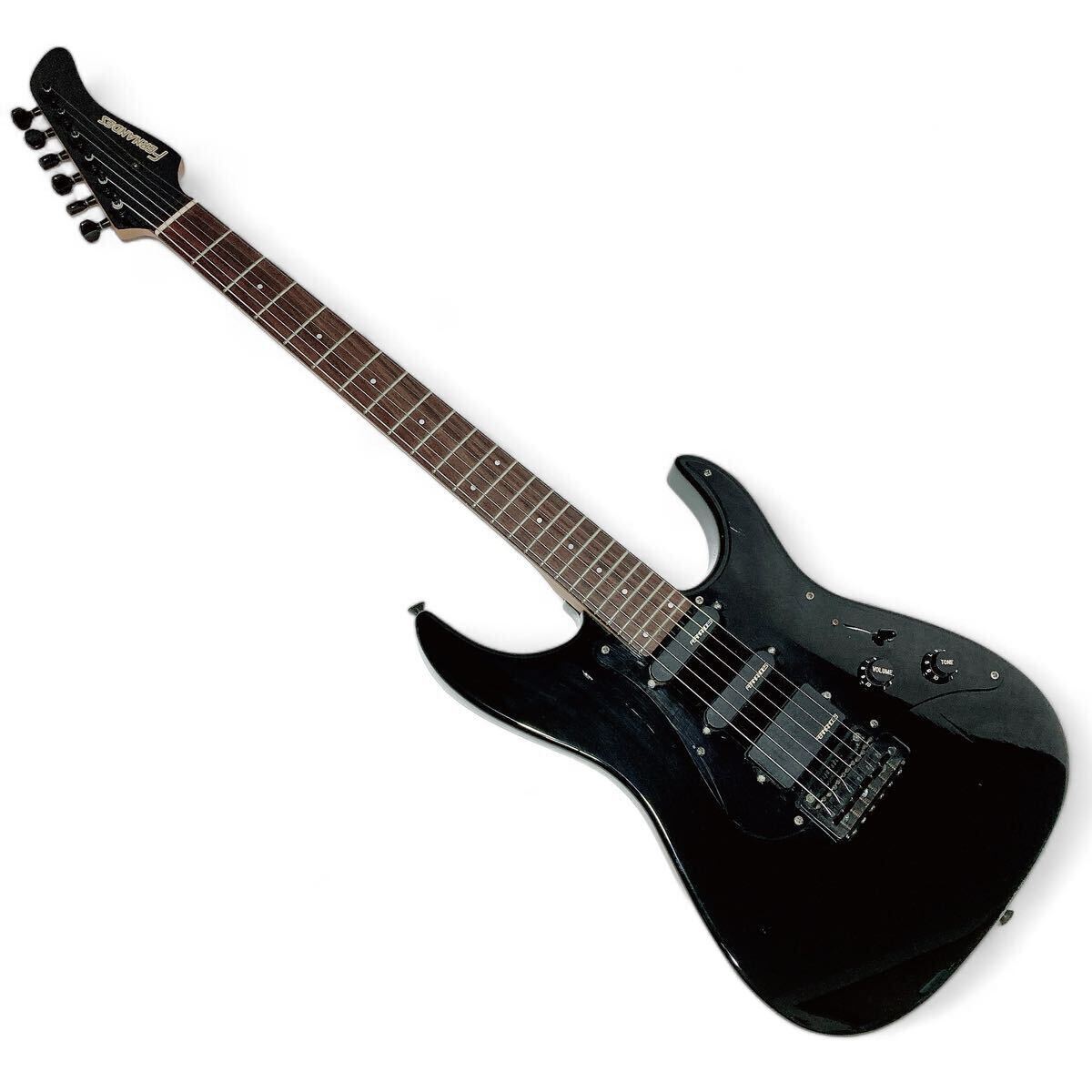 FERNANDES エレキギター ストラトタイプ ブラック FERNANDES エレキギター ストラトタイプ ブラック