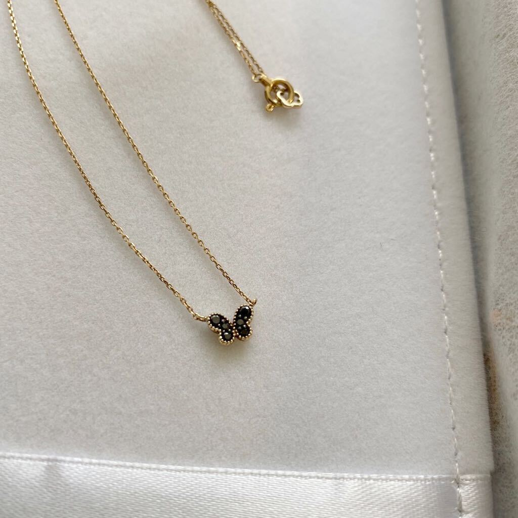 美品 ポンテヴェキオ ブラック ダイヤモンド ネックレス 美品 ポンテヴェキオ ブラック ダイヤモンド ネックレス