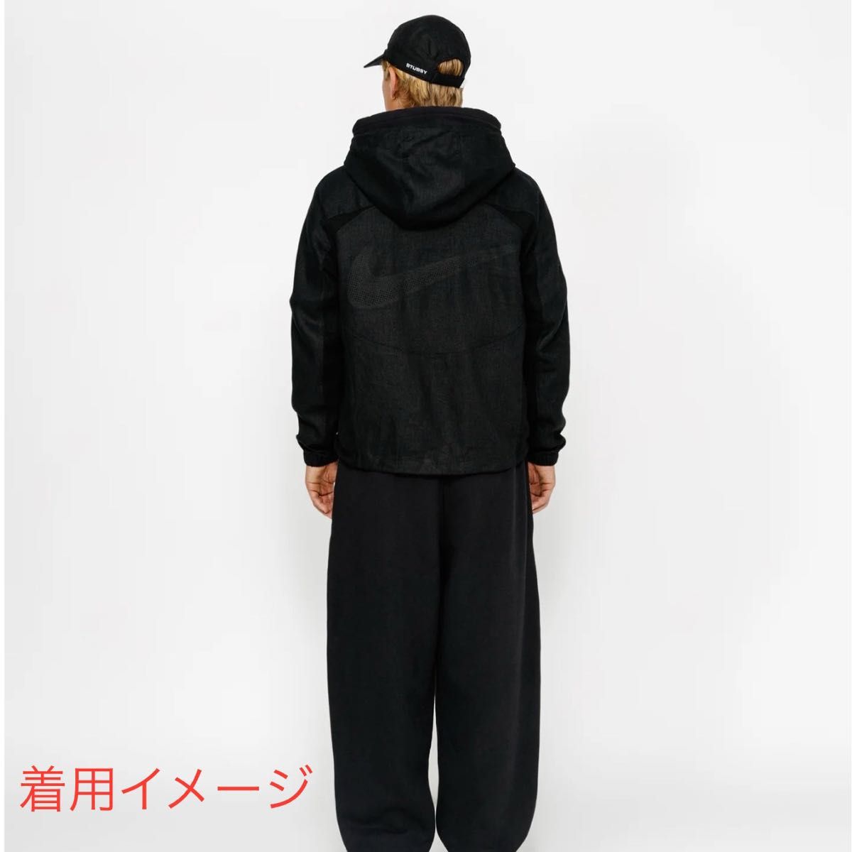 STUSSY NIKE LINEN SHELL JACKET リネン ジャケット 黒|Yahoo STUSSY NIKE LINEN SHELL JACKET リネン ジャケット 黒|Yahoo