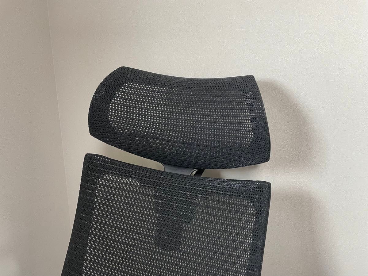 オカムラ バロンチェア ヘッドレスト ハンガー付き 可動式 オカムラ バロンチェア ヘッドレスト ハンガー付き 可動式