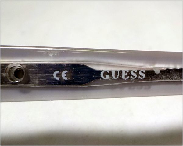 展示品 GUESS ゲス メガネ GUA 2299 52口17-135 BKWHT_画像6