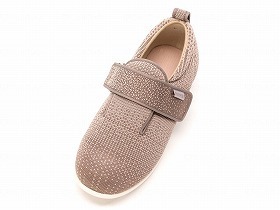  virtue . industry ... shoes nursing shoes facility for double Magic III knitted 7E beige one leg / right M size 7048