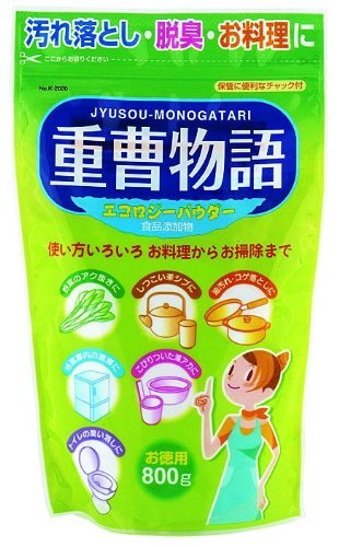 日本製 japan 紀陽除虫菊 重曹物語 800g まとめ買い15個セット K-2020