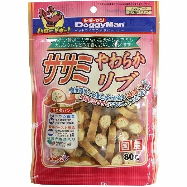  Doogie man sasami soft rib 80g dog for 