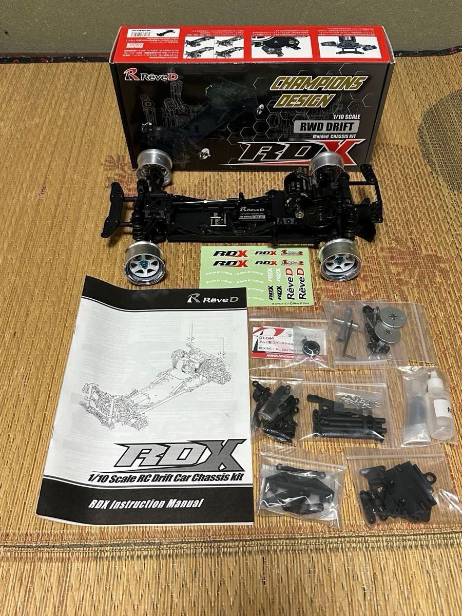 Reve D RDX 1/10ドリフトRCカー/モーター サーボ ジャイロ Reve D RDX 1/10ドリフトRCカー/モーター サーボ ジャイロ