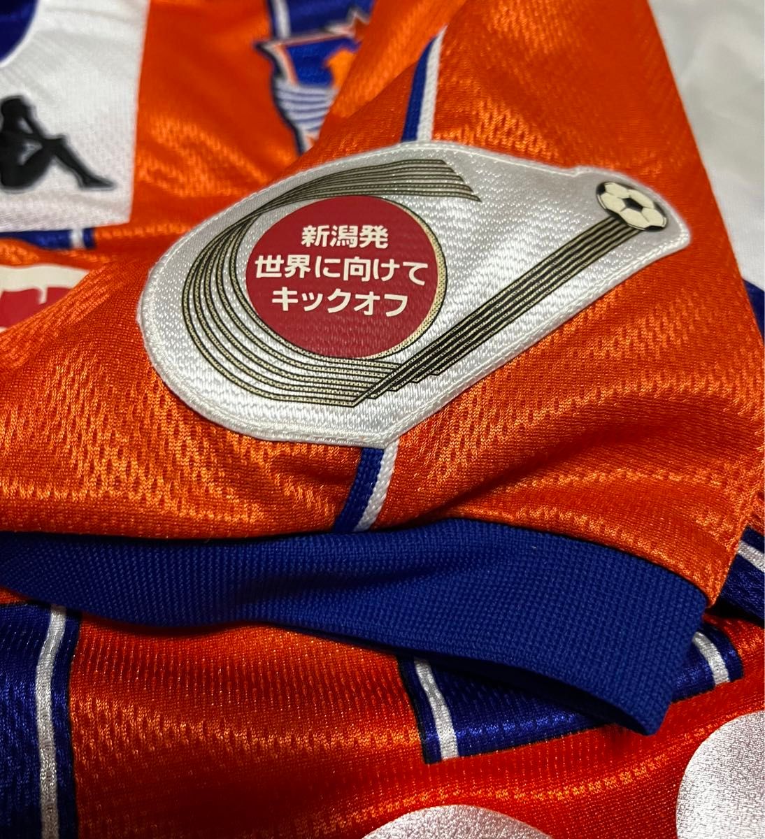 レア 希少品 1999年頃の アルビレックス新潟 半袖ユニフォーム レア 希少品 1999年頃の アルビレックス新潟 半袖ユニフォーム