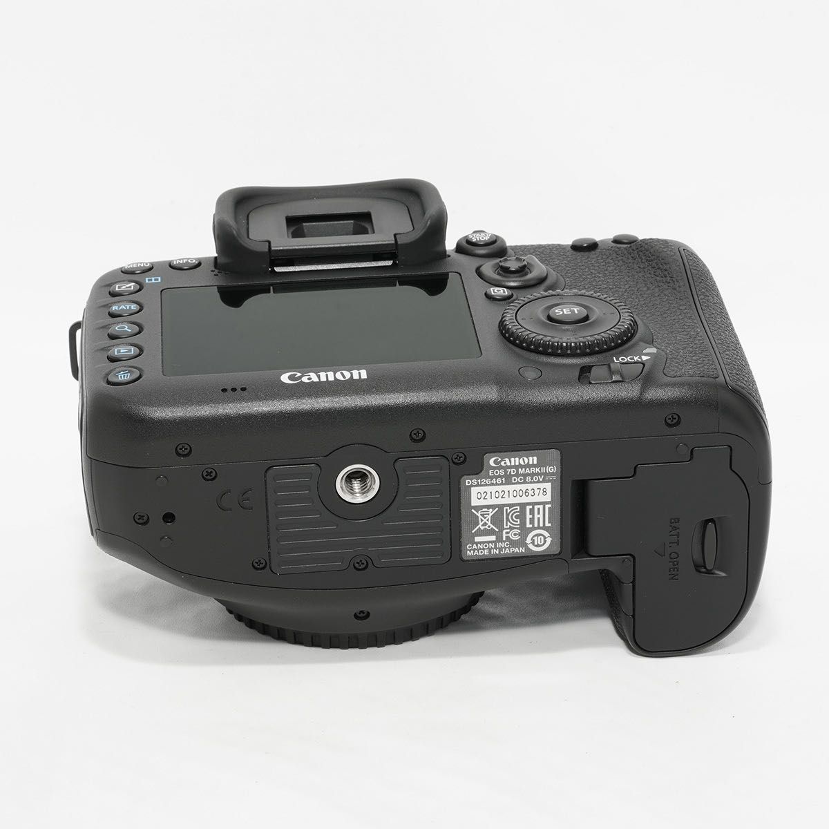 美品 動作保証 キヤノン EOS 7D Mark II ボディ 【ショット数 美品 動作保証 キヤノン EOS 7D Mark II ボディ 【ショット数