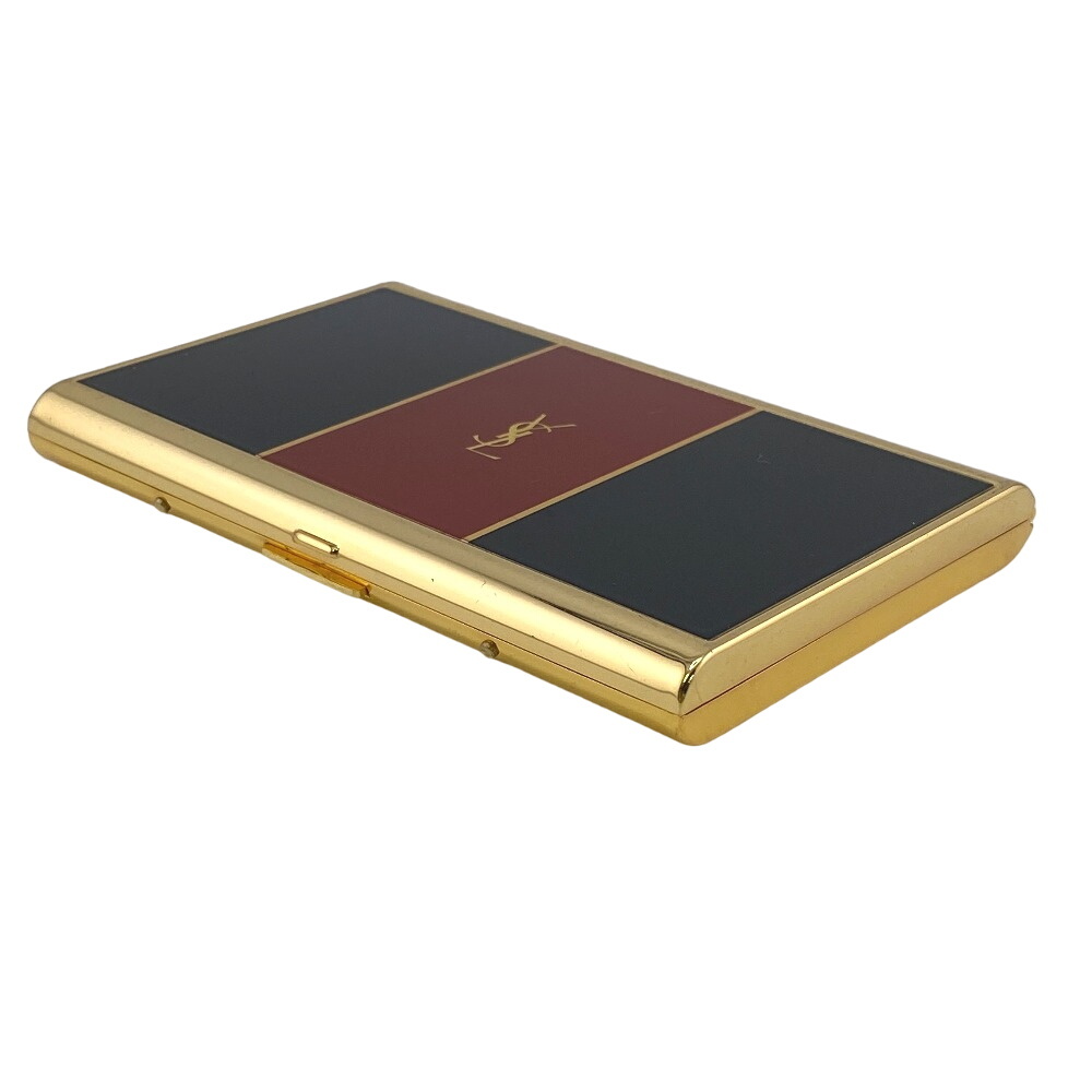 YVES SAINT LAURENT/イヴサンローラン カードケース メタル 名刺入れ ゴールド メンズ ブランド|Yahoo!フリマ(旧PayPayフリマ)