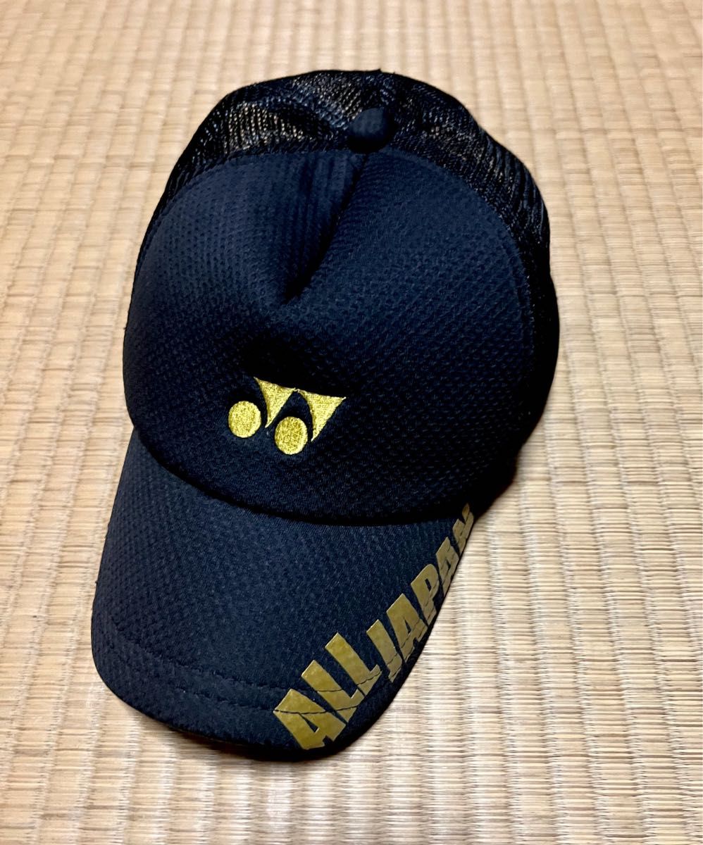 黒 金 ヨネックスALLJAPAN インターハイ限定キャップ帽子オール 黒 金 ヨネックスALLJAPAN インターハイ限定キャップ帽子オール