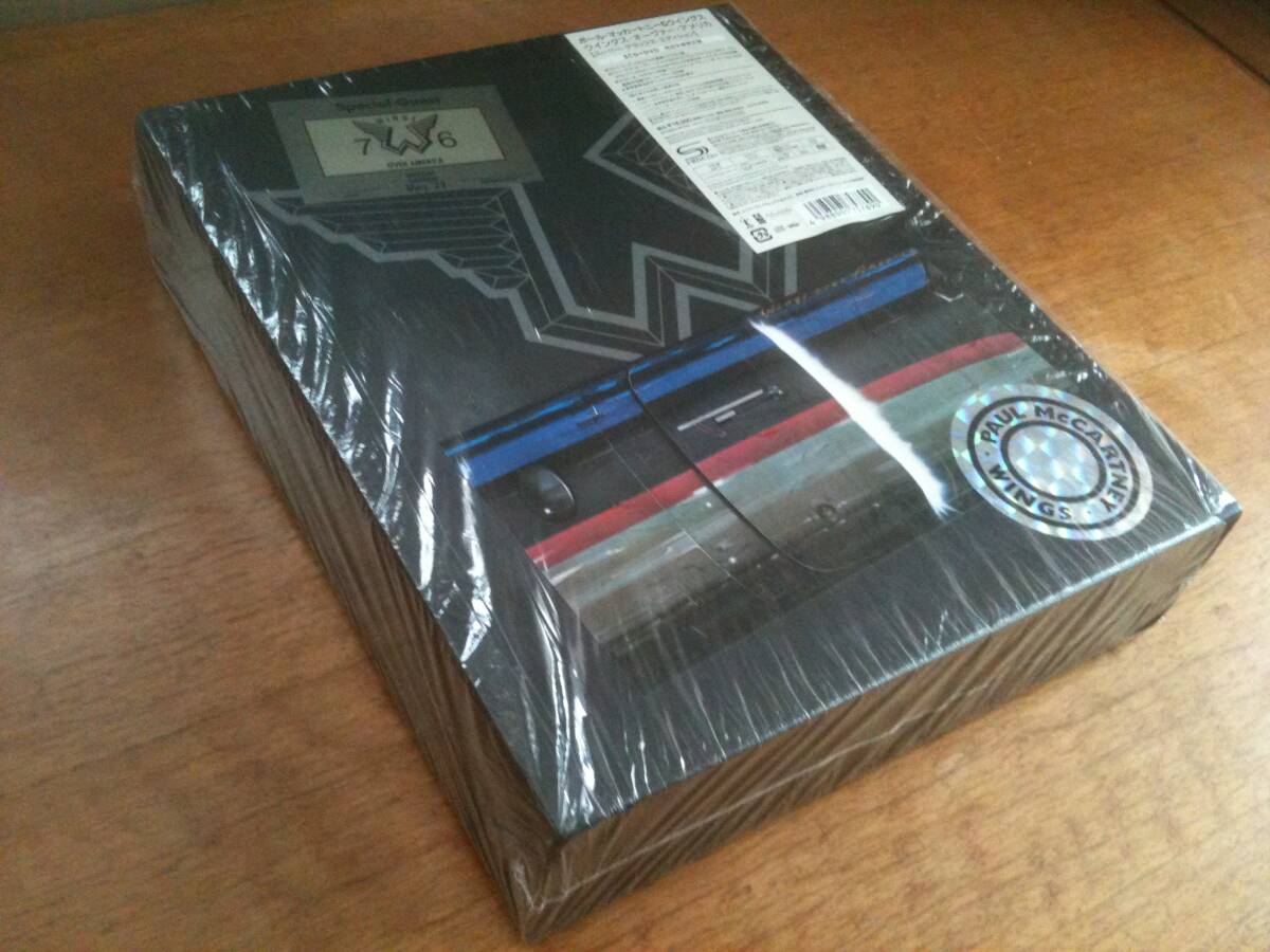 【超稀少＊國(guó)內(nèi)（輸入國(guó)內(nèi)盤(pán)）レア 完全生産限定盤(pán) 3CD+DVD Box】『Wings Over America』Super Deluxe Edition ★新品同様?未使用★