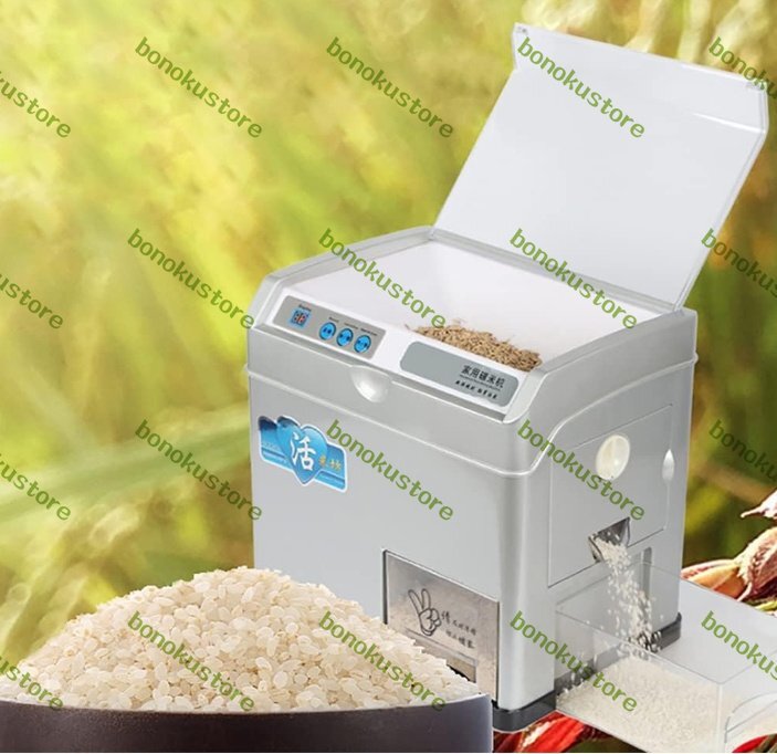  automatic . rice .. machine,60KG/H wheat serial peeling ... machine,500W..... machine, light brown rice,.. rice, lightly . rice was done rice 