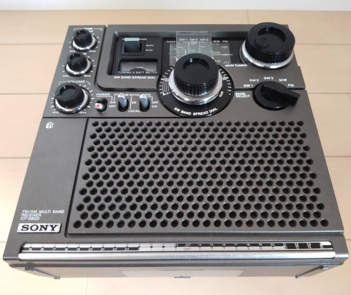 Yahoo!オークション - 【BCL名機・人気の後期型】ICF-5900 Yahoo!オークション - 【BCL名機・人気の後期型】ICF-5900