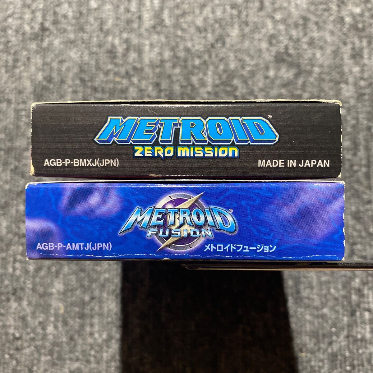 GBA メトロイド METROID ゼロミッション フュージョン 2本セット GBA メトロイド METROID ゼロミッション フュージョン 2本セット