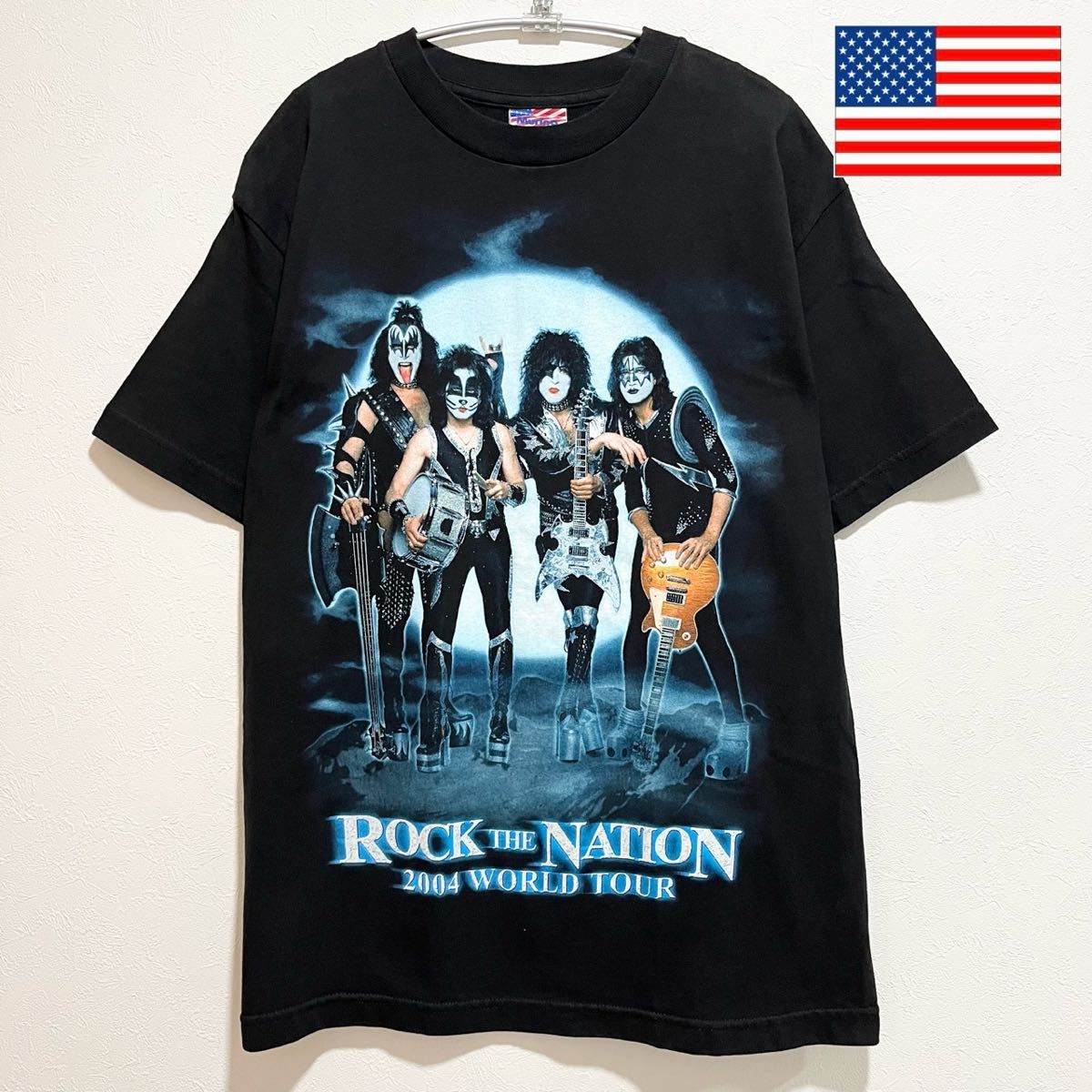 KISS キッス バンドTシャツ 2004 WORLD TOUR M|Yahoo!フリマ KISS キッス バンドTシャツ 2004 WORLD TOUR M|Yahoo!フリマ