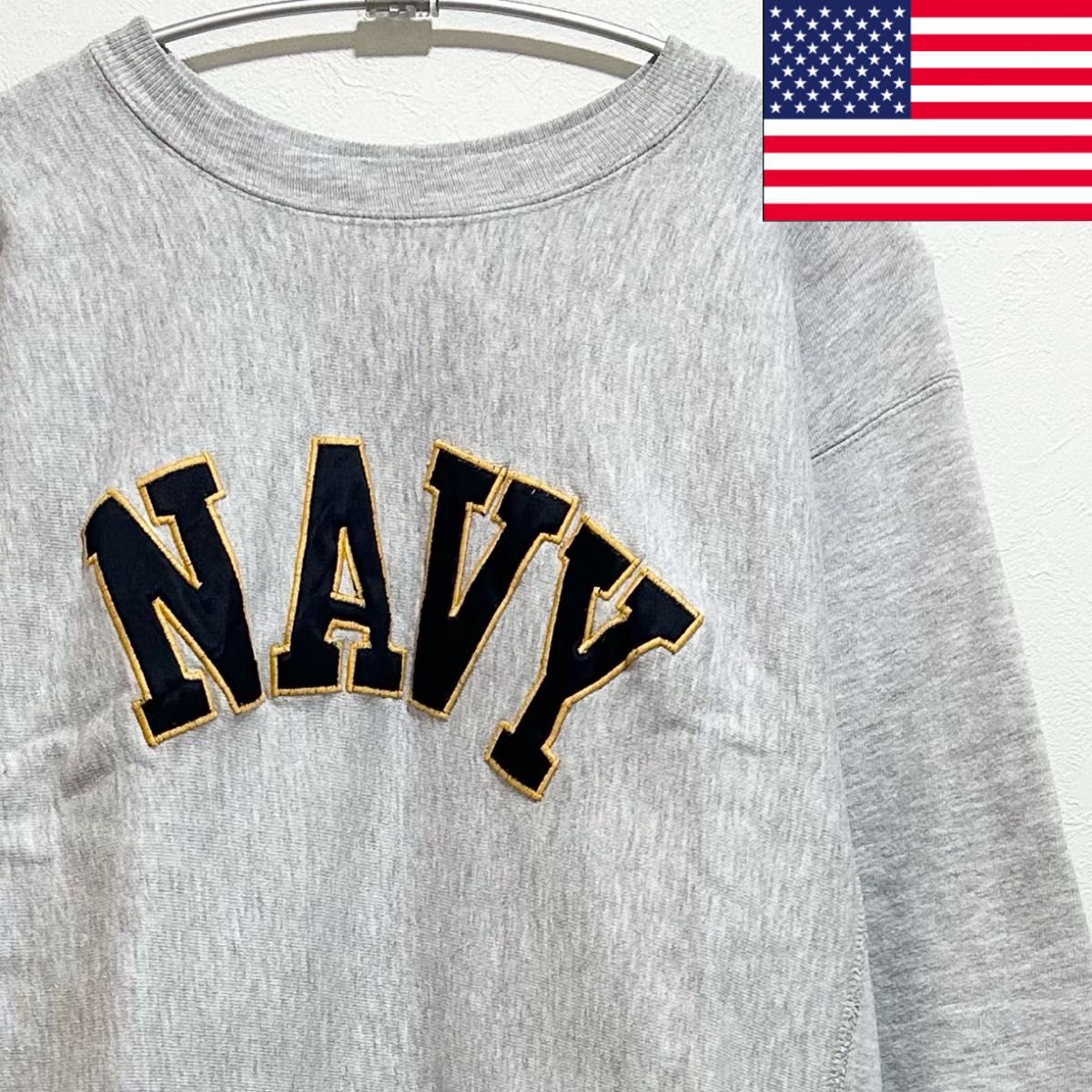 チャンピオン リバースウィーブ スウェット 刺繍タグ 90s NAVY チャンピオン リバースウィーブ スウェット 刺繍タグ 90s NAVY