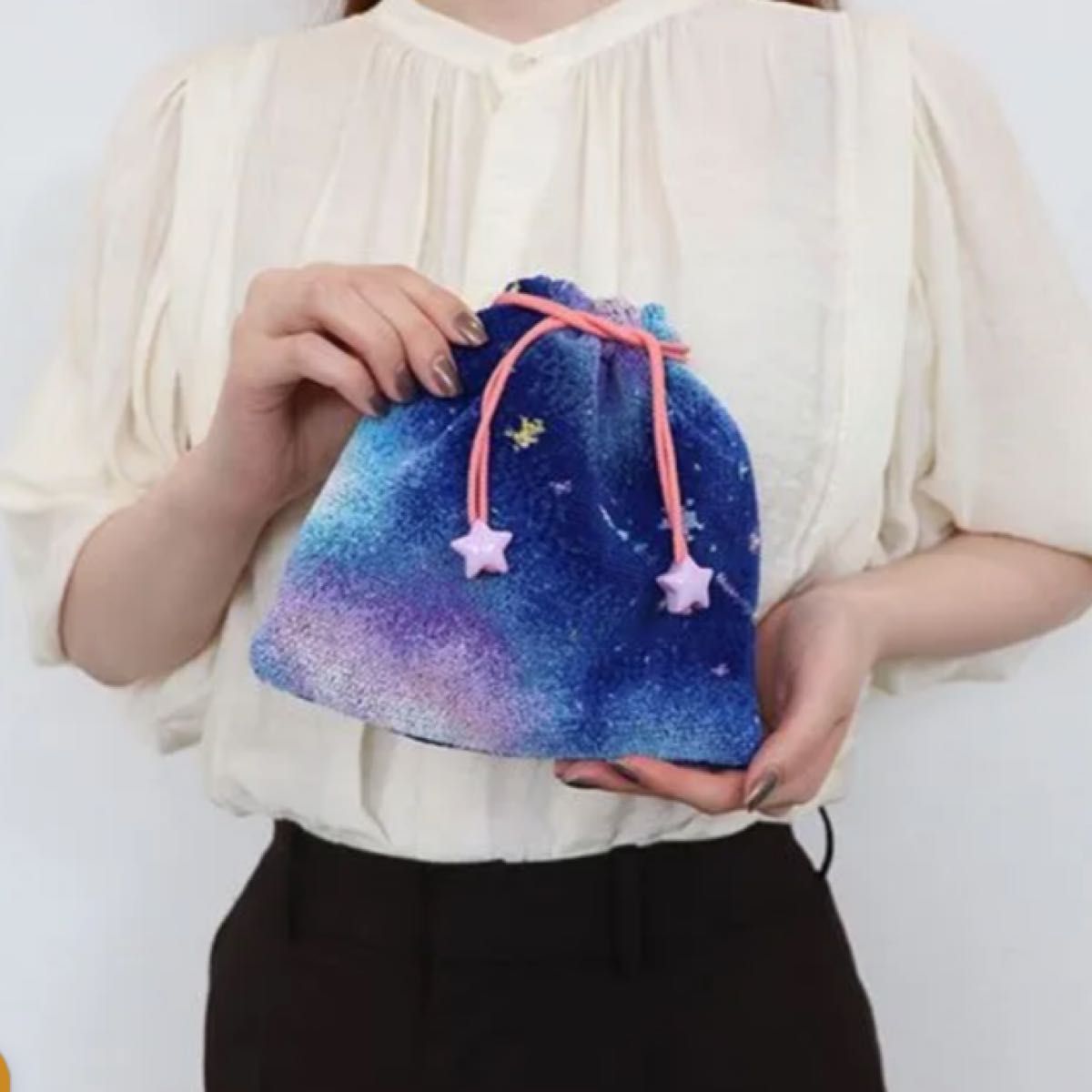 ラブラリーバイフェイラー ギャラクシー 巾着 web限定ハンカチ 2 ラブラリーバイフェイラー ギャラクシー 巾着 web限定ハンカチ 2