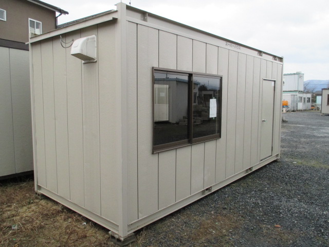 [ Aichi Gifu Shizuoka Fukui Ishikawa Nagano Yamanashi Toyama Niigata ] super house container storage room unit house 4 tsubo used temporary prefab warehouse office work place 8.