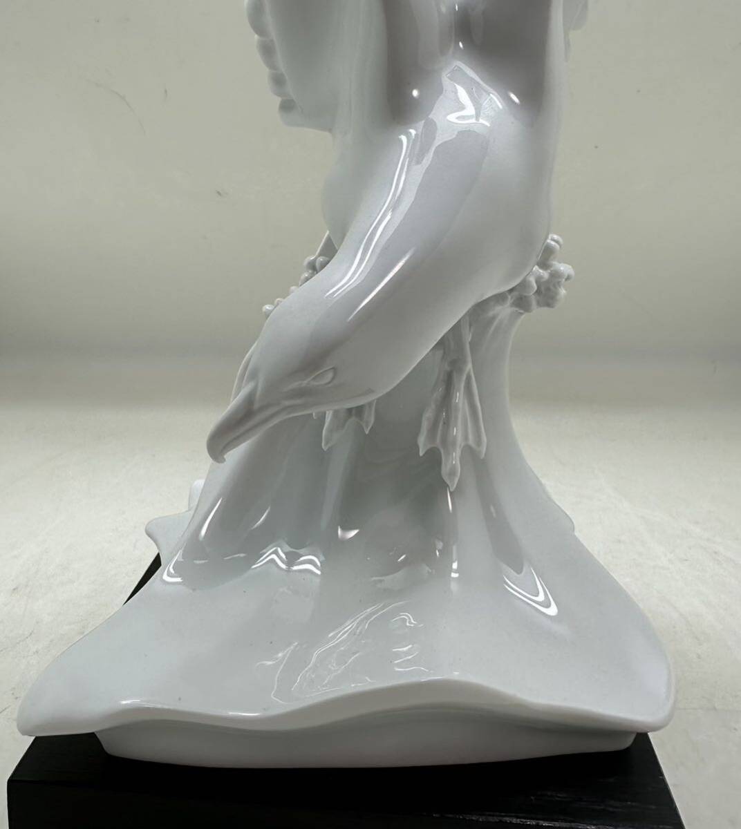 マイセン MEISSEN 波に乗るカモメ フィギュリン 陶器置物 白磁 マイセン MEISSEN 波に乗るカモメ フィギュリン 陶器置物 白磁