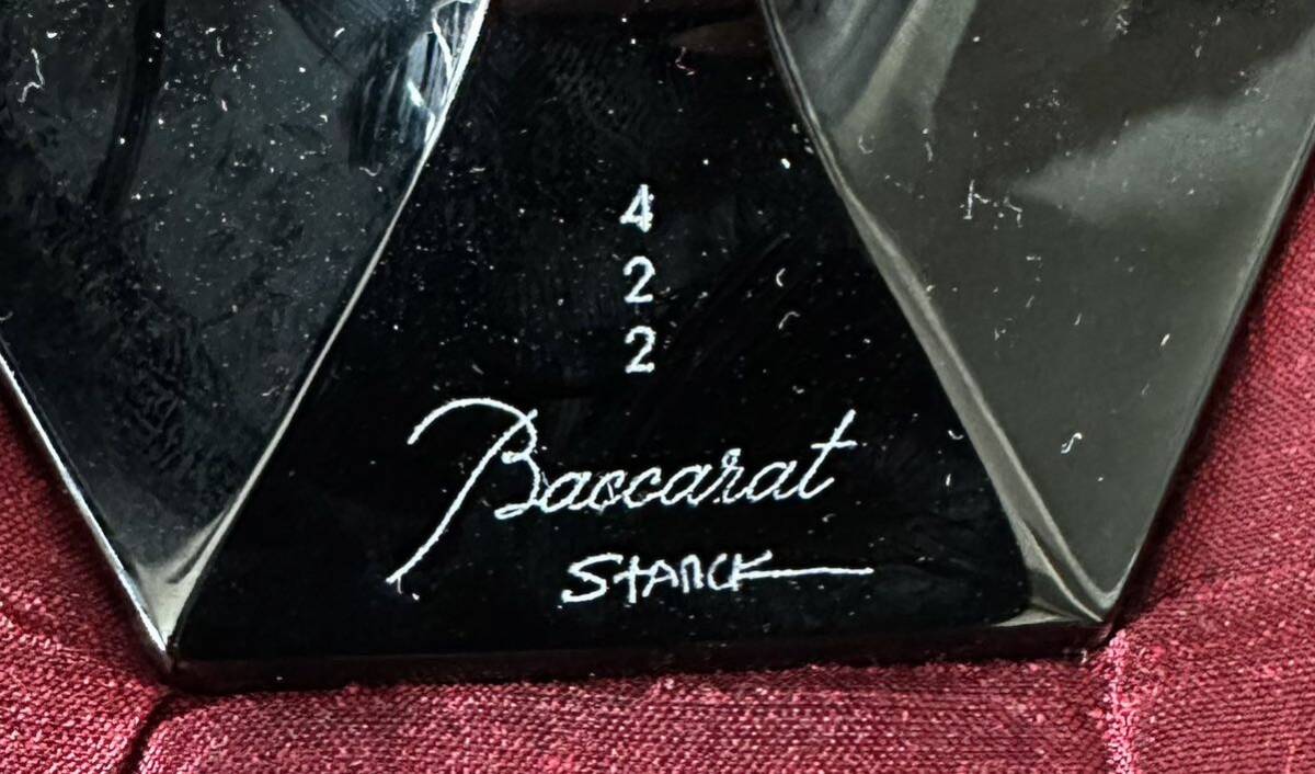 バカラ BACCARAT ダークサイド アンパルフェ ワイングラス バカラ BACCARAT ダークサイド アンパルフェ ワイングラス