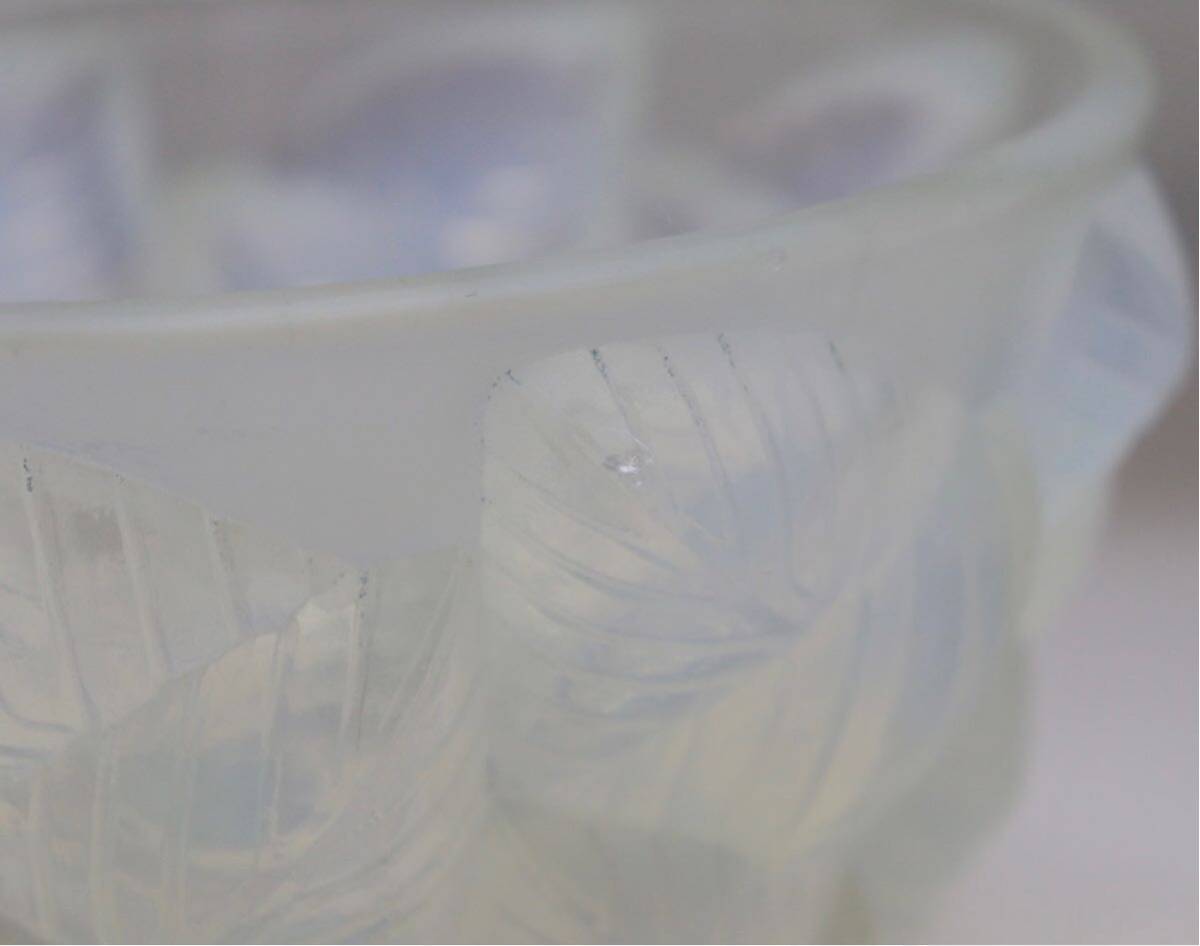 ルネ・ラリック LALIQUE モアサック MOISSAC オパルセント 花瓶 ルネ・ラリック LALIQUE モアサック MOISSAC オパルセント 花瓶