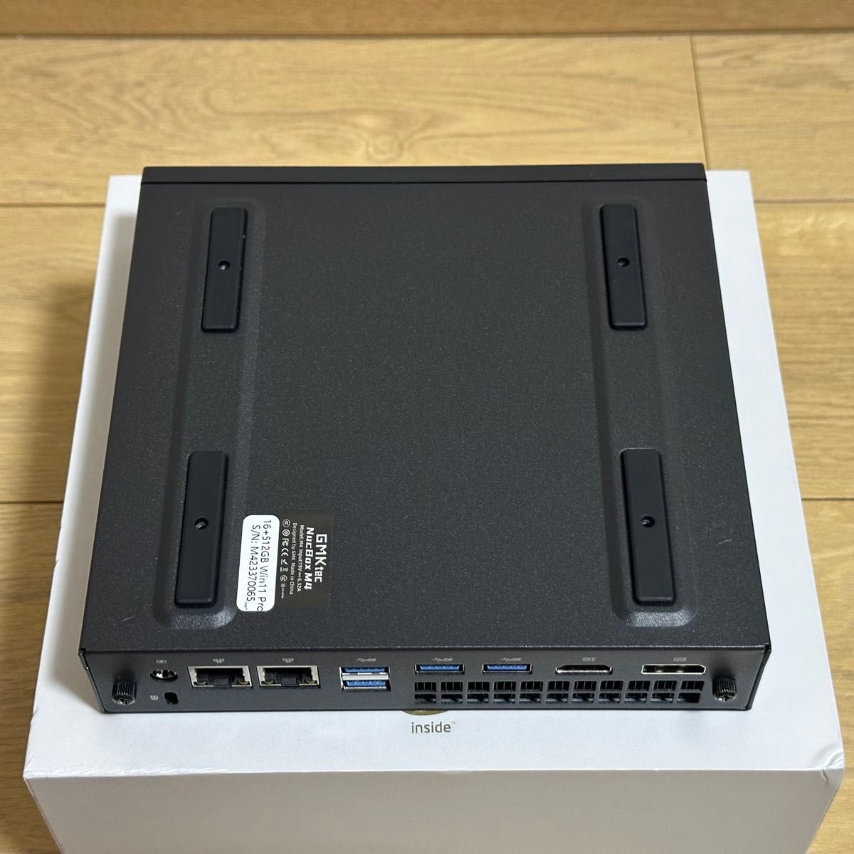 GMKtec NucBox M4 高性能ミニPC Core i9 11900H RAM 16GB SSD GMKtec NucBox M4 高性能ミニPC Core i9 11900H RAM 16GB SSD