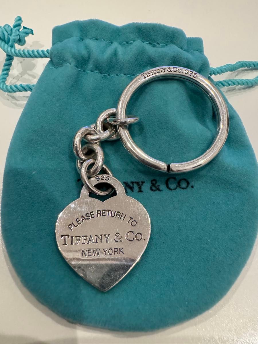 ティファニー TIFFANY ハートキーホルダー シルバー925 最終 ティファニー TIFFANY ハートキーホルダー シルバー925 最終