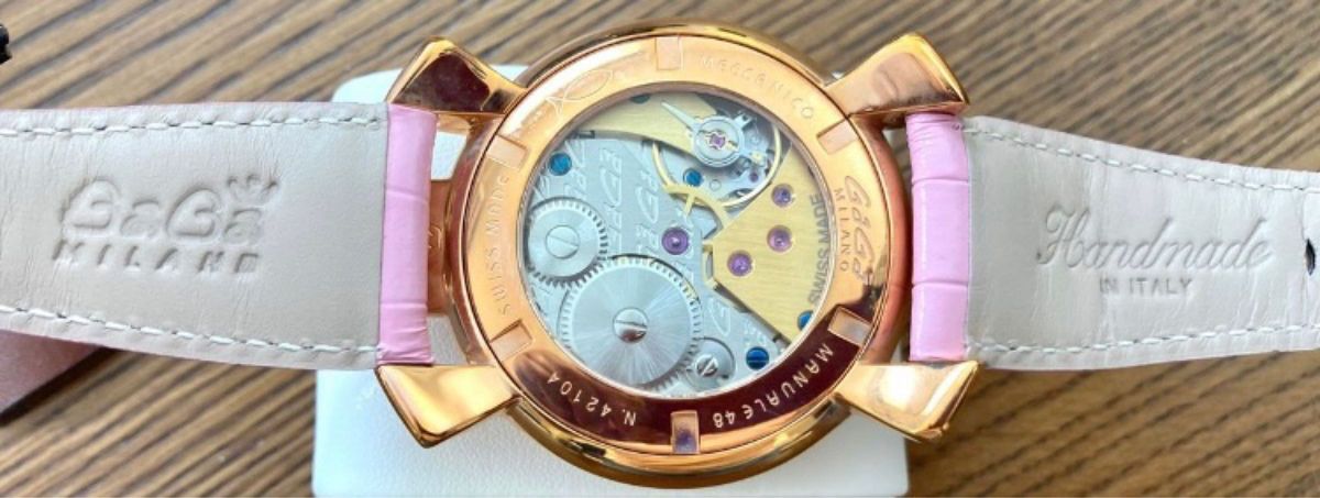【国内即納】GaGa MILANO マヌアーレ 5011.02S-PNK 腕時計 GAGA MILANOガガミラノ MANUALE48MM 5011 02S-PNK-NEW 新品