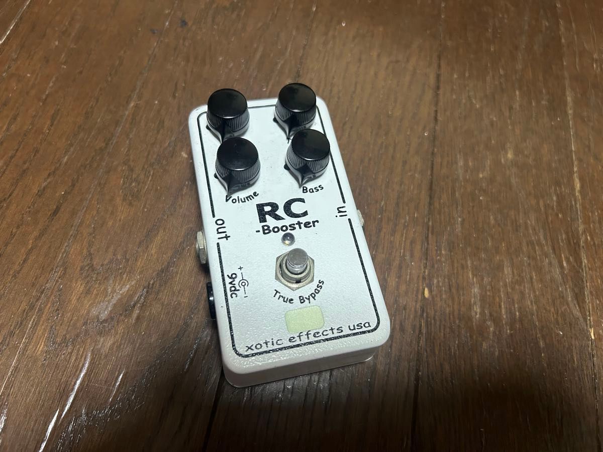 初期 手書き Xotic RC Booster エキゾチック 楽器・機材 初期 手書き Xotic RC Booster エキゾチック 楽器・機材