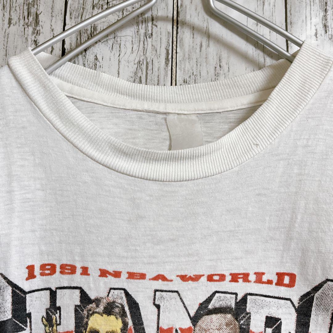 90's NBA シカゴブルズ ビンテージTシャツ L相当 アイボリー 90's NBA シカゴブルズ ビンテージTシャツ L相当 アイボリー