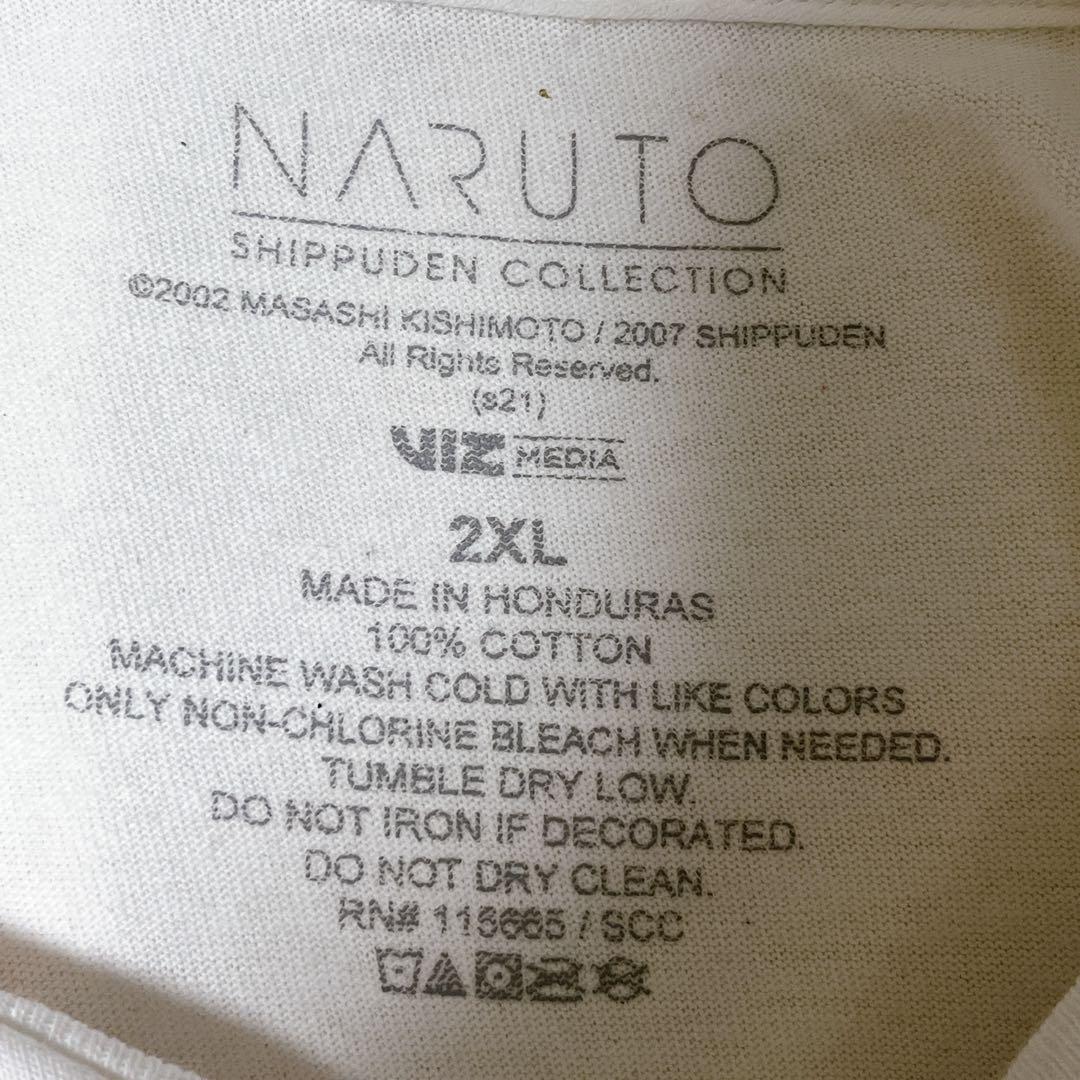 00's NARUTO ナルト 尾獣 集合 アニメTシャツ 2XL 白 ホワイト 00's NARUTO ナルト 尾獣 集合 アニメTシャツ 2XL 白 ホワイト