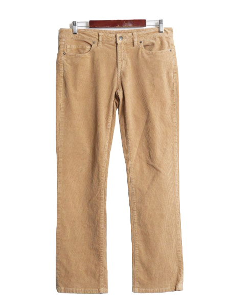 13年製 パタゴニア 細畝 コーデュロイ パンツ レディース 29 PATAGONIA アウトドア ストレート ストレッチ コットン 5ポケット ノータック