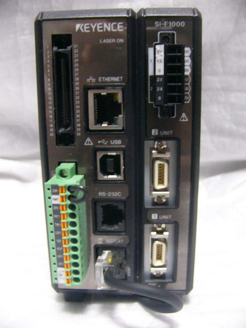 ☆極上☆ KEYENCE SI-F1000+SI-FD500 分光干渉レーザ変位計 ☆極上☆ KEYENCE SI-F1000+SI-FD500 分光干渉レーザ変位計