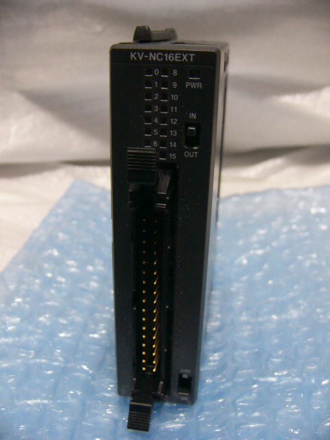 ☆未使用に近い☆ KEYENCE PLC KV-NC16EXT IO増設装置 電材 ☆未使用に近い☆ KEYENCE PLC KV-NC16EXT IO増設装置 電材